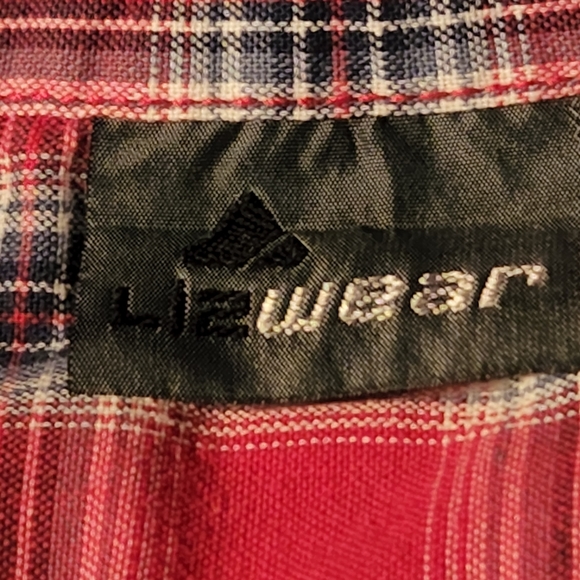 Liz Wear Button Down Plaid Shirt - Picture 7 of 9